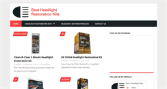 Desktop Screenshot of bestheadlightrestorationkit.com